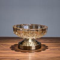 美帮汇欧式家居创意烟缸玻璃烟灰缸 样板房装饰品摆设时尚个性摆件饰品