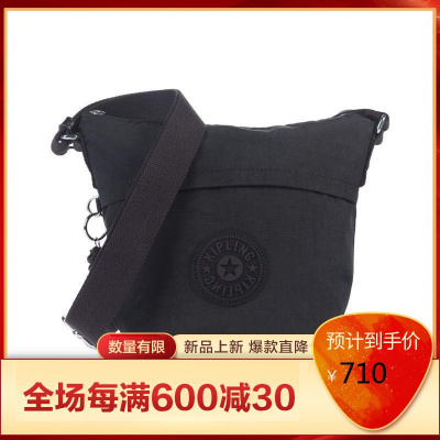 （Kipling）凯浦林Sonja女款帆布包2021新款时尚潮流简约单肩包斜挎包手提包小猴子背提包51418991