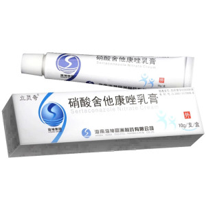 立灵奇 硝酸舍他康唑乳膏10g*1支/盒皮肤科用药官方旗舰店正品