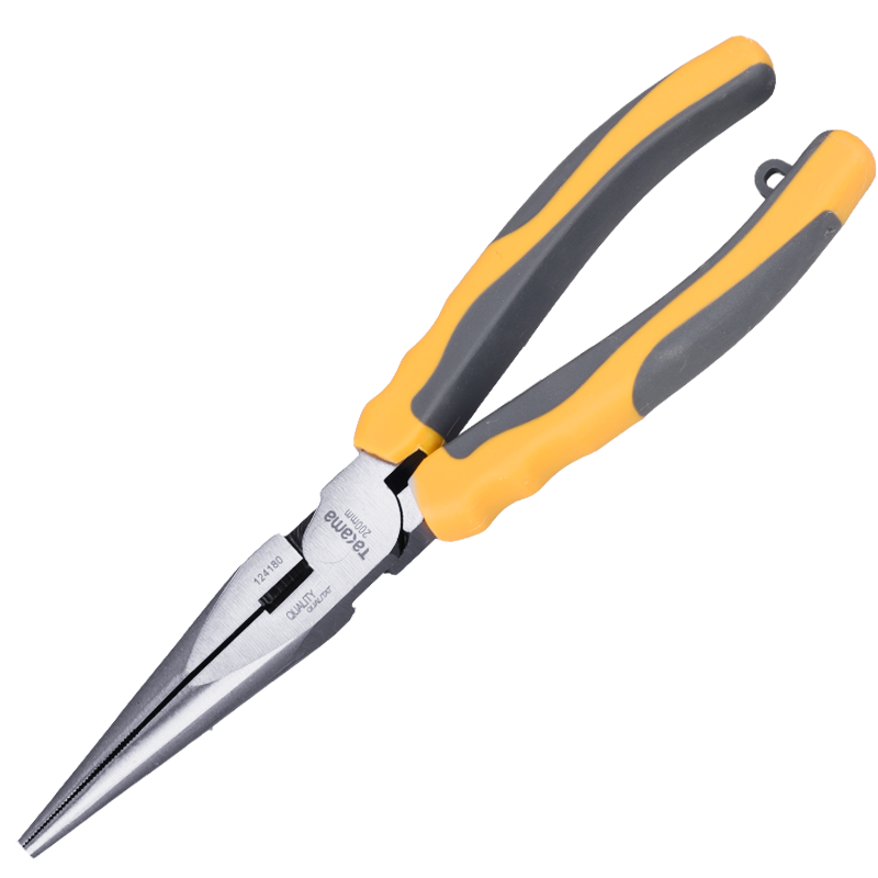 takama(高松)124180 8英寸日式尖嘴钳偏芯尖口钳多功能尖咀钳尖头钳夹