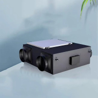 中频 ZP-XP03A 400 除湿一体机防霾 双向流 新风机 (计价单位:台) 黑色