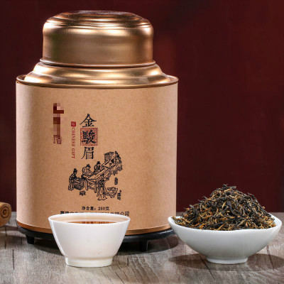 新茶金骏眉正山小种红茶大红袍乌龙茶单罐金骏眉250g（无赠品装）