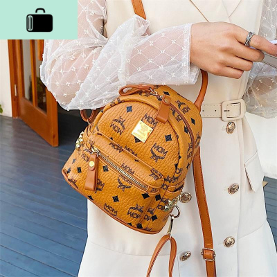 超火双肩包女小包2020新款韩版时尚铆钉迷你街拍百搭多用小背包潮NEW LAKE