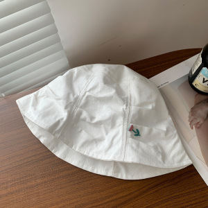 日系小众设计感甜美水桶帽子女夏季百搭薄款透气盆帽渔夫帽显脸小3759Z