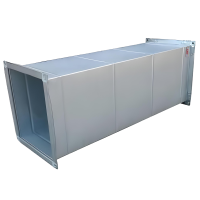 商用油烟净化一体机排烟管道400*800mm/平方米/镀锌1.0mm