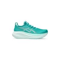 ASICS跑步鞋女缓震舒适耐磨耐用灵活自如贴合脚型绿色系带