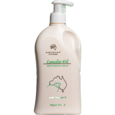 澳洲绵羊油维生素e绵羊脂油gm/澳芝曼身体乳保湿家庭装大容量绵羊身体