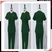 伟月护士服(夏)装-绿色