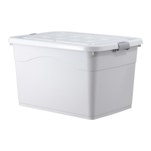 翌嘉YJ3111304塑料收纳箱衣服整理箱杂物储物箱子 150L浅灰色