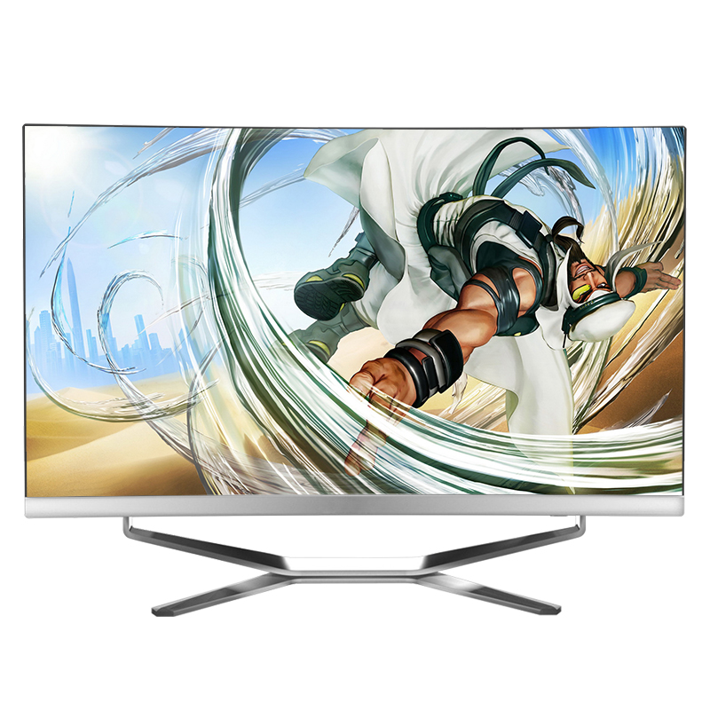 铭能 24英寸曲面一体机电脑窄边框 十代赛扬g5900/8g内存/256g固态 高