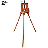 有成鑫带架压力钳 管子台虎钳 管子压力钳 15-50mm 套