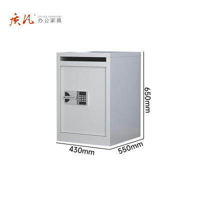 苏宁 质凡 办公家具 办公文件待销柜单节国保密码锁(内置铁框)/ZF-BMG108/430*550*650mm