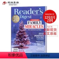 [正版]Reader's Digest 美国版读者文摘杂志 2020年12/2021年01月刊