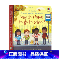 [正版]Usborne问与答系列立体翻翻书为什么要上学 Why do I have to go to school?
