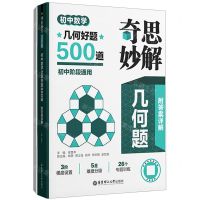 [N]奇思妙解几何题(附答案详解初中数学几何好题500道初中阶段通用)-9787562872894
