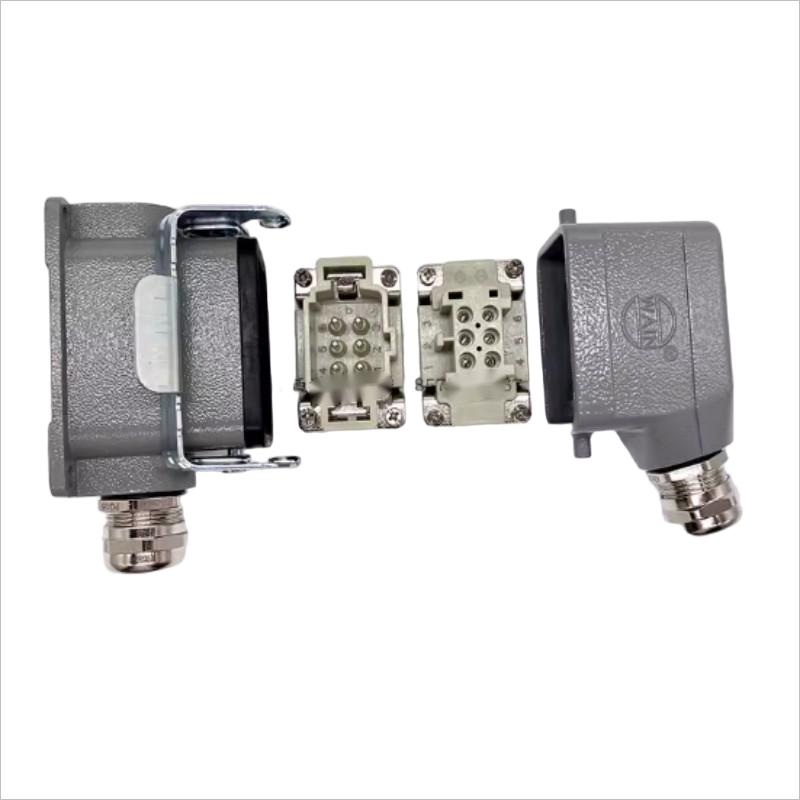 连接器 HDD-072-MC,成品CDSM-1.0,镀银,10A冷压公插针,HD,HDD 配满1.0针单位:套 货期7天