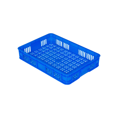 臻远ZY-SNXD-156塑料筐周转筐水果蔬菜收纳筐长方形货筐胶框 610*425*105