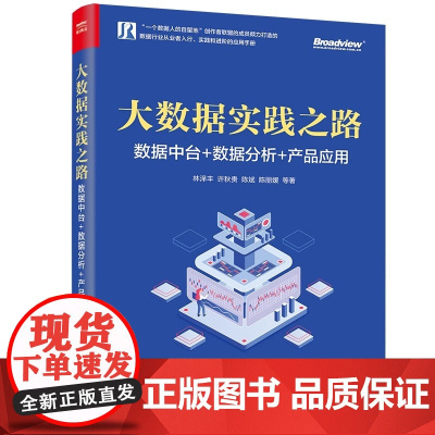 大数据实践之路:数据中台+数据分析+产品应用 林泽丰,许秋贵,陈斌,陈丽媛 等 电子工业出版社 正版书籍
