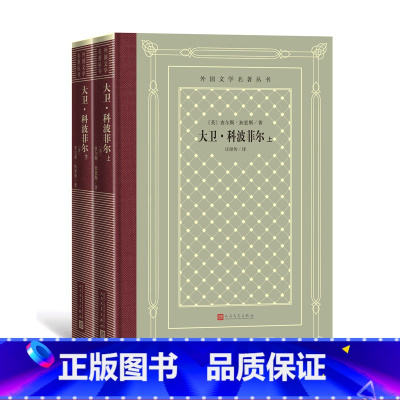 [正版]大卫·科波菲尔上下外国文学名著丛书网格本英国查理·狄更斯名著名译经典中的经典