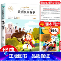 [正版]欧洲民间故事 快乐读书吧五年级上学期阅读 五年级必读课外书 暑假书目适合11岁小学生看的经典书目 与神话传说