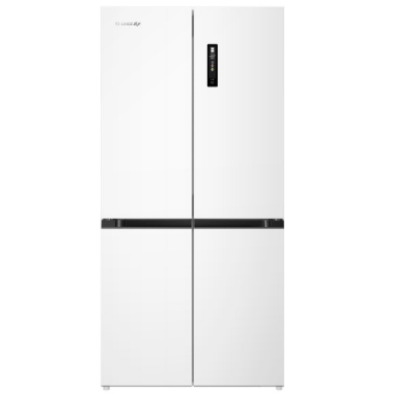 格力十字对开门冰箱 505L 无缝平嵌 超薄机身 BCD-505WGNAL3SPBCA/典雅白
