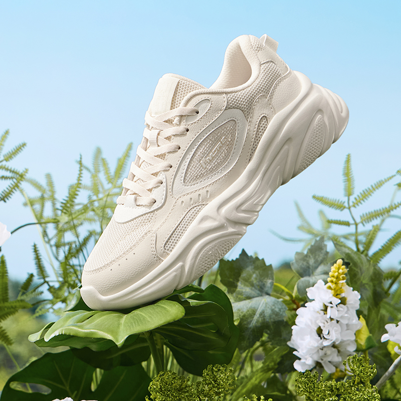 361°运动鞋女新款轻便软底跳绳跑步百搭休闲小白鞋子女鞋