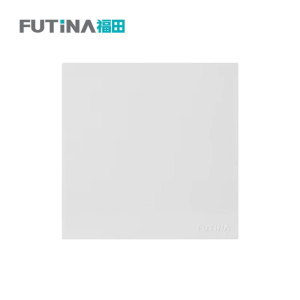 福田 开关插座空白面板 开关插座底盒遮挡装饰盖板暗盒堵洞填空白盖板白板 A33暗装86型 单位:个