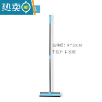 敬平长柄多功能玻璃擦刮高层双面擦窗器可伸缩玻璃刷家用清洁窗户擦 不锈钢款长95cm擦玻璃器