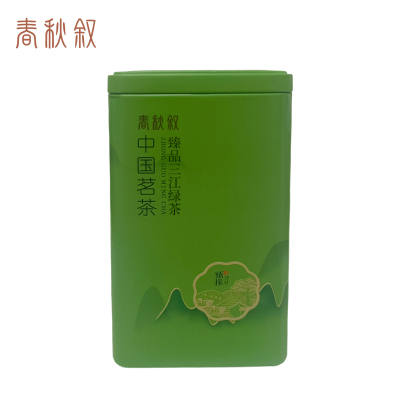 春秋叙 臻品三江绿茶 250g/罐