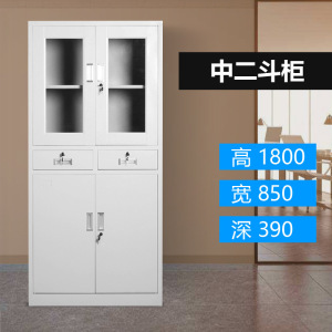 铭威盾钢制文件柜办公资料柜档案柜财务凭证柜带锁储物柜铁皮柜书柜