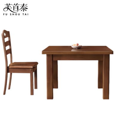 芙首泰方形餐桌椅900*900*760mm(1桌4椅)套