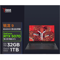 联想(Lenovo)拯救者R9000P 2025新款 16英寸电竞游戏本笔记本电脑 定制(R9-8945HX 64G 1T RTX5070 2.5k 240Hz 广色域)碳晶黑