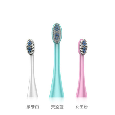 6支装-美钰媄佳成人声波电动牙刷替换刷头5档白色