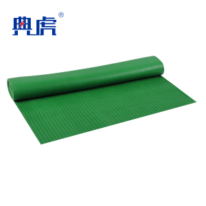 典虎 高压绝缘垫 绿色条纹8mm*1m*5m 卷