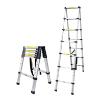 SONGLIM 盛松林 竹节双升人字梯 3.8m (40间距) 个