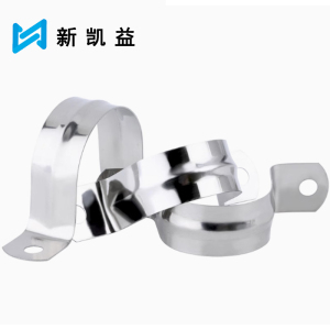 新凯益 304不锈钢骑马卡管卡子固定卡扣 50mm 个