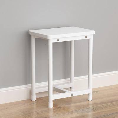 森美人钢木凳子培训课桌凳会议凳子学生凳子工厂车间作凳小方凳铁凳子