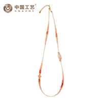 中国工艺时光四季彩宝系列项链《烈日夏语》