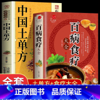 [正版]全2册 中国土单方+百病食疗大全书 中医养生食疗妙方民间实用