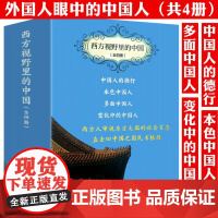 [4册]西方视野里的中国中国人的德行+多面中国人+变化中的中国人+本色中国人 中国人的性格西方人眼中的中国民族性研究书籍