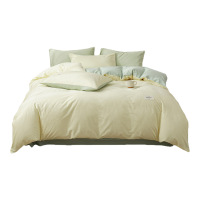 亿维顿全棉水洗棉床上用品床单被套罩三件套