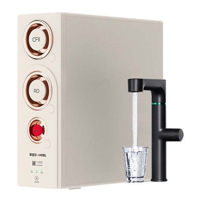 安吉尔净水器家用直饮机哪吒2.0真矿水3500RO膜净水机出水0阻垢剂1400G大流速净饮机