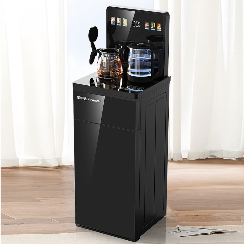 荣事达茶吧机智能立式饮水机家用下置水桶制热多功能遥控底部出水饮水机CY1822