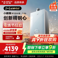 史密斯佳尼特[小精钢TJS5]16升增压零冷水燃气热水器 国家补贴 JSQ31-TJS5 安全守护 持久恒温 新品