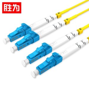胜为(shengwei)FSC-107 电信级光纤跳线 LC-LC(UPC )单模双芯入户光纤线 低烟无卤环保