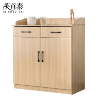 芙首泰木质茶水柜80*40*90cm台