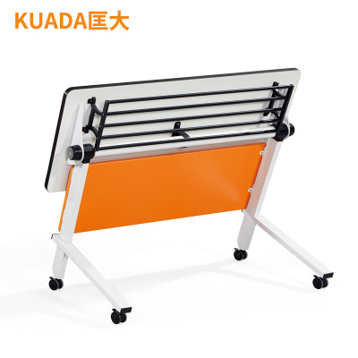 匡大 简约现代会议桌1.6米折叠条形桌子培训桌长条桌组合办公桌1600*500/600