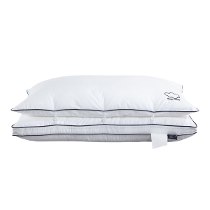 伊伊爱 羽丝绒双胎枕芯单人枕芯白色