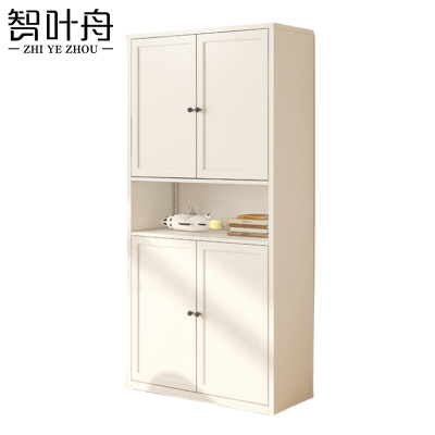 智叶舟钢制储物柜两门中空80*35*200cm台