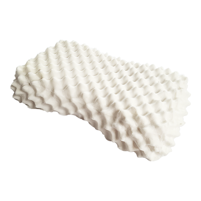 北极绒(Bejirog)泰国进口天然舒适乳胶枕透气记忆家用橡胶枕芯女士大颗粒按摩单人枕头家纺床上用品春夏秋冬通用含枕套纯色女士枕